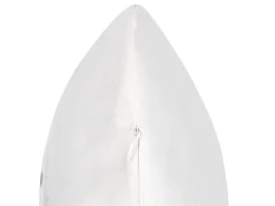 Sæt af 2 pyntepuder DONNER Bomuld 45 x 45 cm Hvid Julemønster