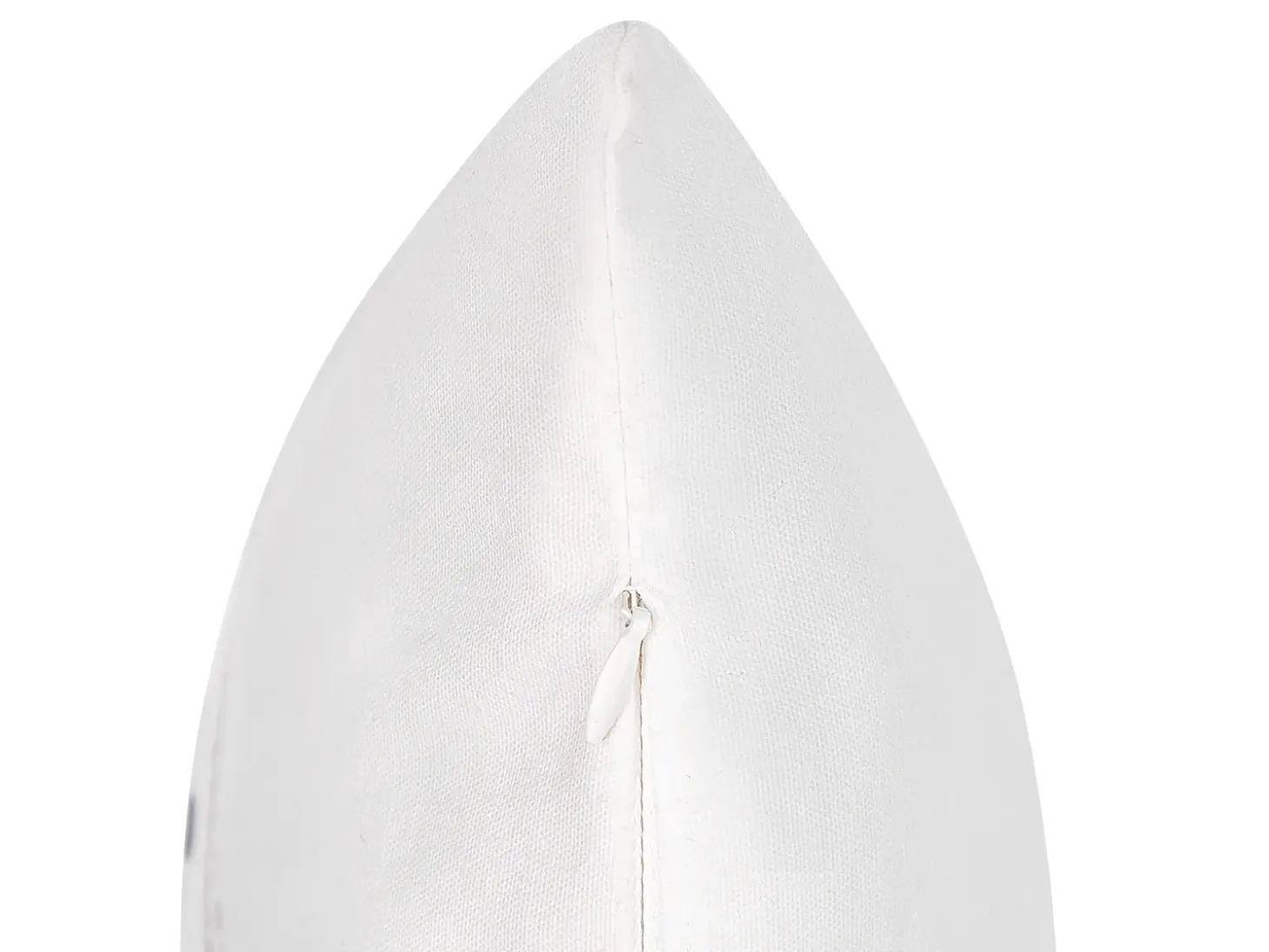 Sæt af 2 pyntepuder DONNER Bomuld 45 x 45 cm Hvid Julemønster