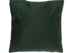 Sæt af 2 pyntepuder FERN Velour 45 x 45 cm Mørkegrøn Plante mønster