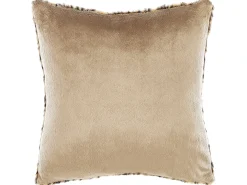 Sæt af 2 pyntepuder FOXTAIL Kunstig pels 45 x 45 cm Brun Dyremønster