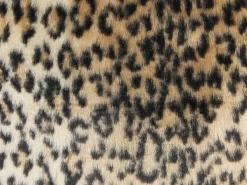 Sæt af 2 pyntepuder FOXTAIL Kunstig pels 45 x 45 cm Brun Dyremønster