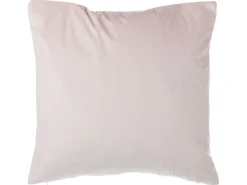 Sæt af 2 pyntepuder FREESIA Velour 45 x 45 cm Lyserød Plante mønster