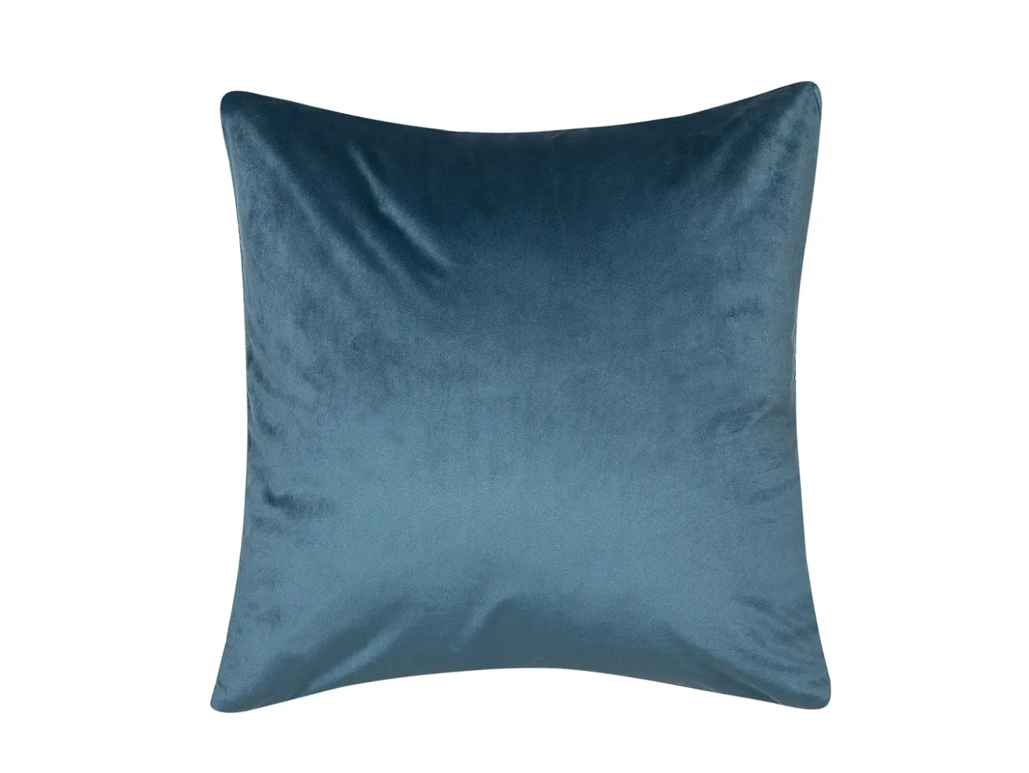 Sæt af 2 pyntepuder GARDENIA Velour 45 x 45 cm Blå Abstraktmønster