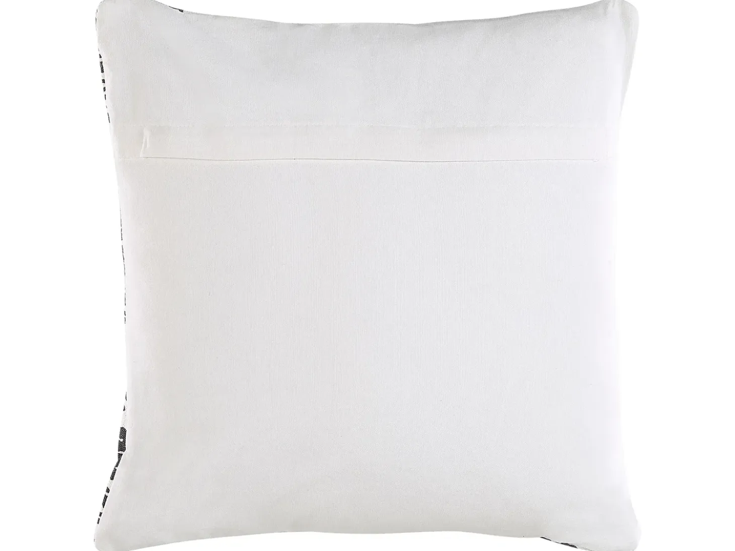 Sæt af 2 pyntepuder HAZRO Bomuld 45 x 45 cm Sort Geometrisk mønster