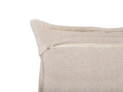 Sæt af 2 pyntepuder HENTEPE Bomuld 45 x 45 cm Sort Geometrisk mønster