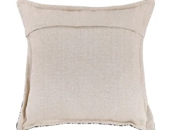 Sæt af 2 pyntepuder HENTEPE Bomuld 45 x 45 cm Sort Geometrisk mønster