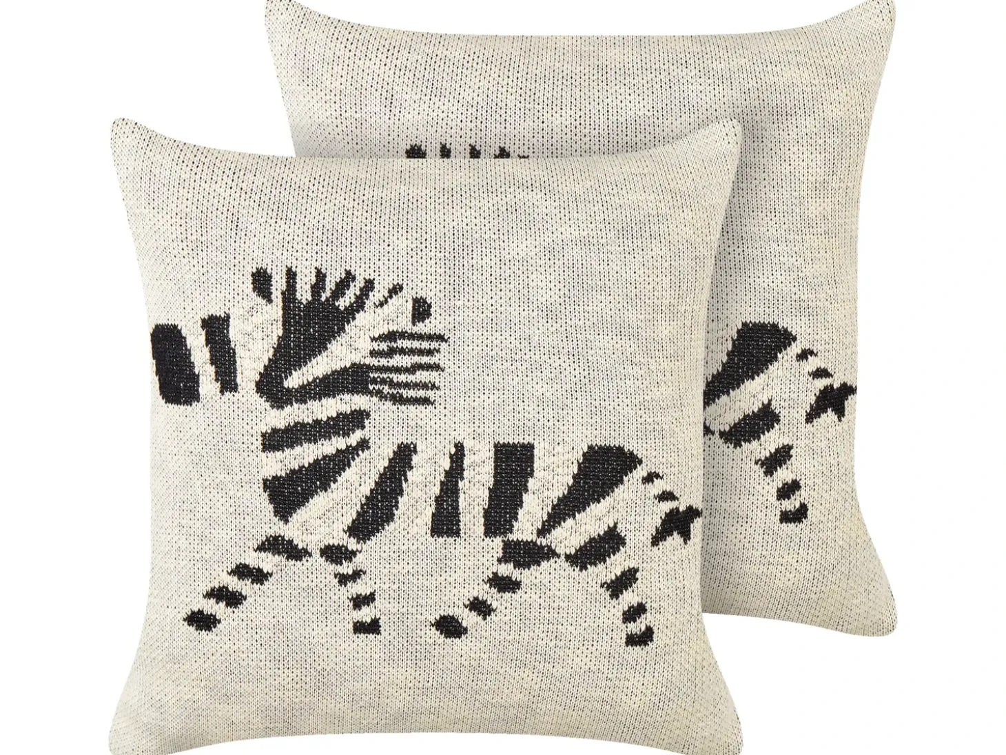 Sæt af 2 pyntepuder JABORI Bomuld 45 x 45 cm Beige