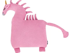 Sæt af 2 pyntepuder LAMMI Bomuld 45 x 45 cm Lyserød Enhjørning