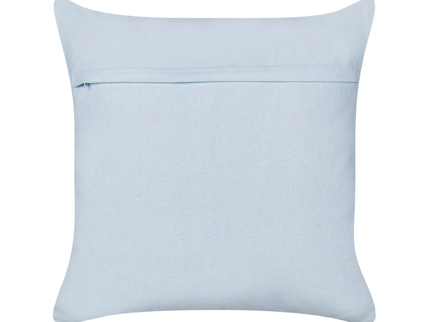 Sæt af 2 pyntepuder LEEA Bomuld 45 x 45 cm Himmelblå