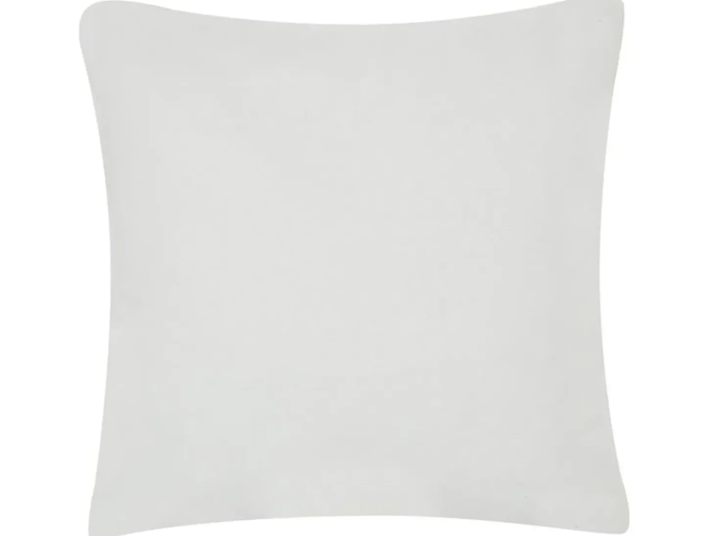 Sæt af 2 pyntepuder MEADOWFOAM Bomuld 45 x 45 cm Hvid Abstraktmønster