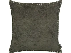 Sæt af 2 pyntepuder MELUR 45 x 45 cm Grå Ensfarvet