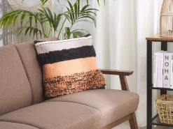 Sæt af 2 pyntepuder MIHALGAZI Bomuld 45 x 45 cm Multifarvet Stribet mønster
