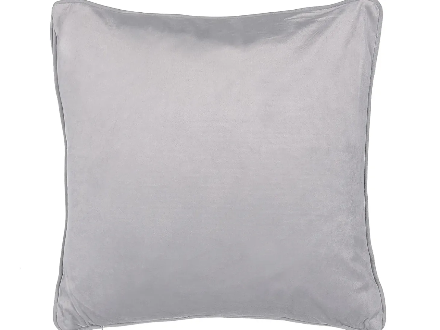 Sæt af 2 pyntepuder MOTARI Velour 45 x 45 cm Grå Geometrisk mønster