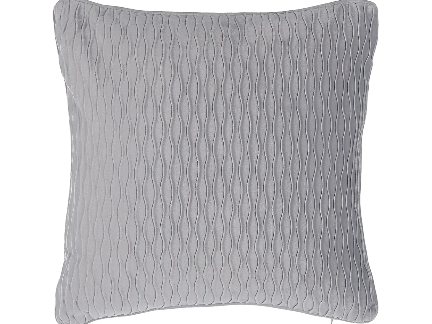 Sæt af 2 pyntepuder MOTARI Velour 45 x 45 cm Grå Geometrisk mønster