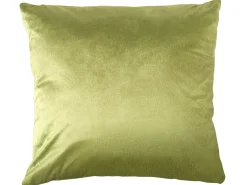 Sæt af 2 pyntepuder NARCISSUS Velour 43 x 43 cm Grøn Geometrisk mønster