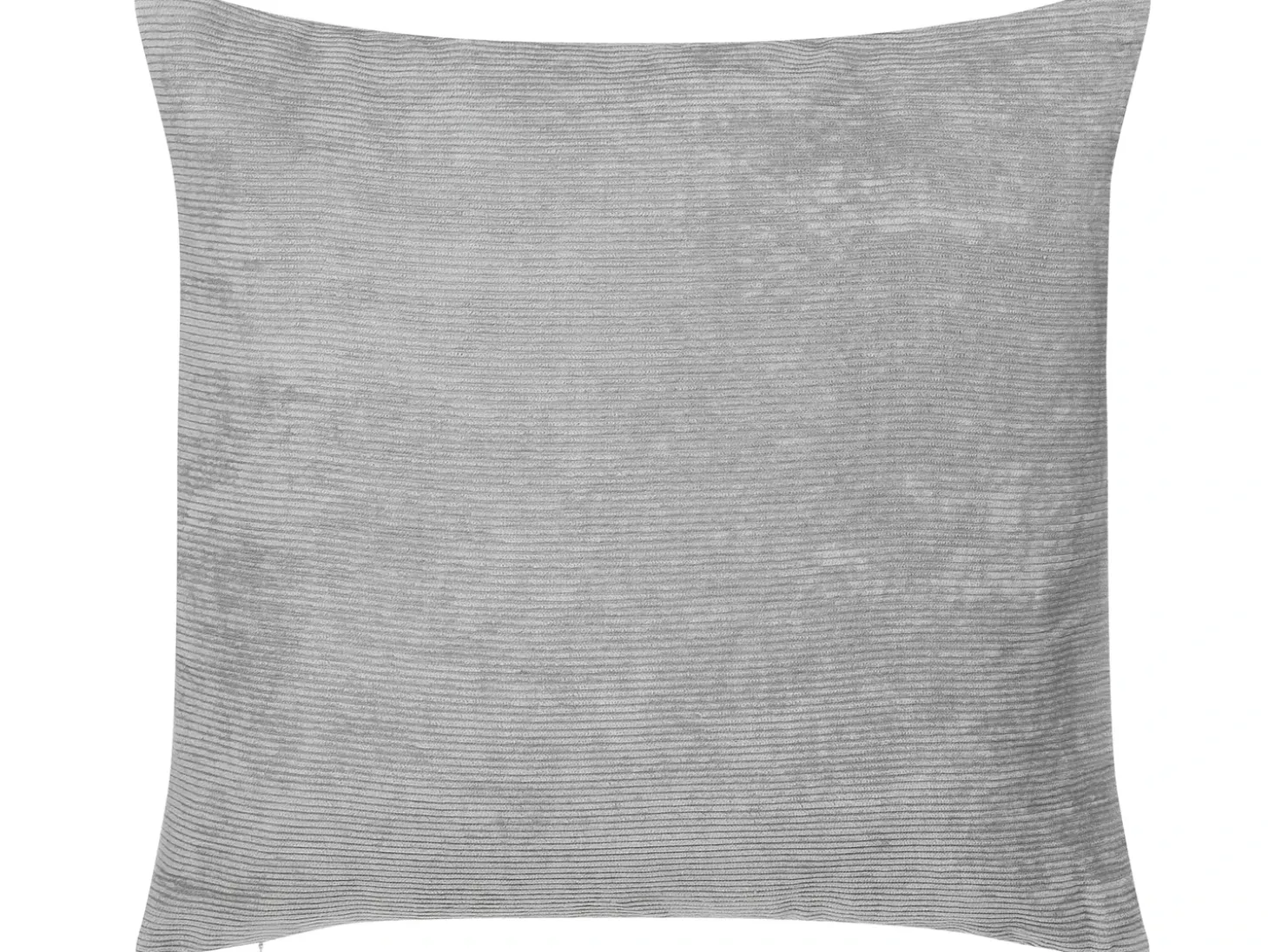 Sæt af 2 pyntepuder NOLANA 45 x 45 cm Grå Ensfarvet