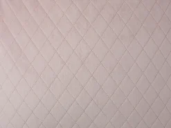 Sæt af 2 pyntepuder PASQUE Velour 45 x 45 cm Lyserød Ensfarvet