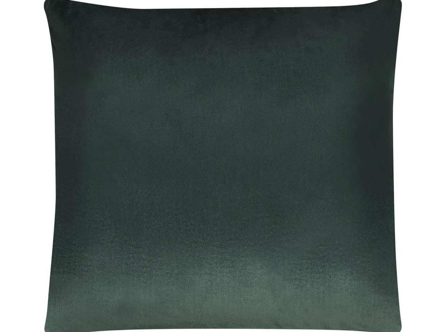 Sæt af 2 pyntepuder PINUS Velour 45 x 45 cm Mørkegrøn Geometrisk mønster