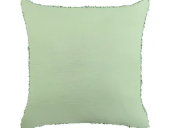 Sæt af 2 pyntepuder RHOEO Bomuld 45 x 45 cm Lysegrøn