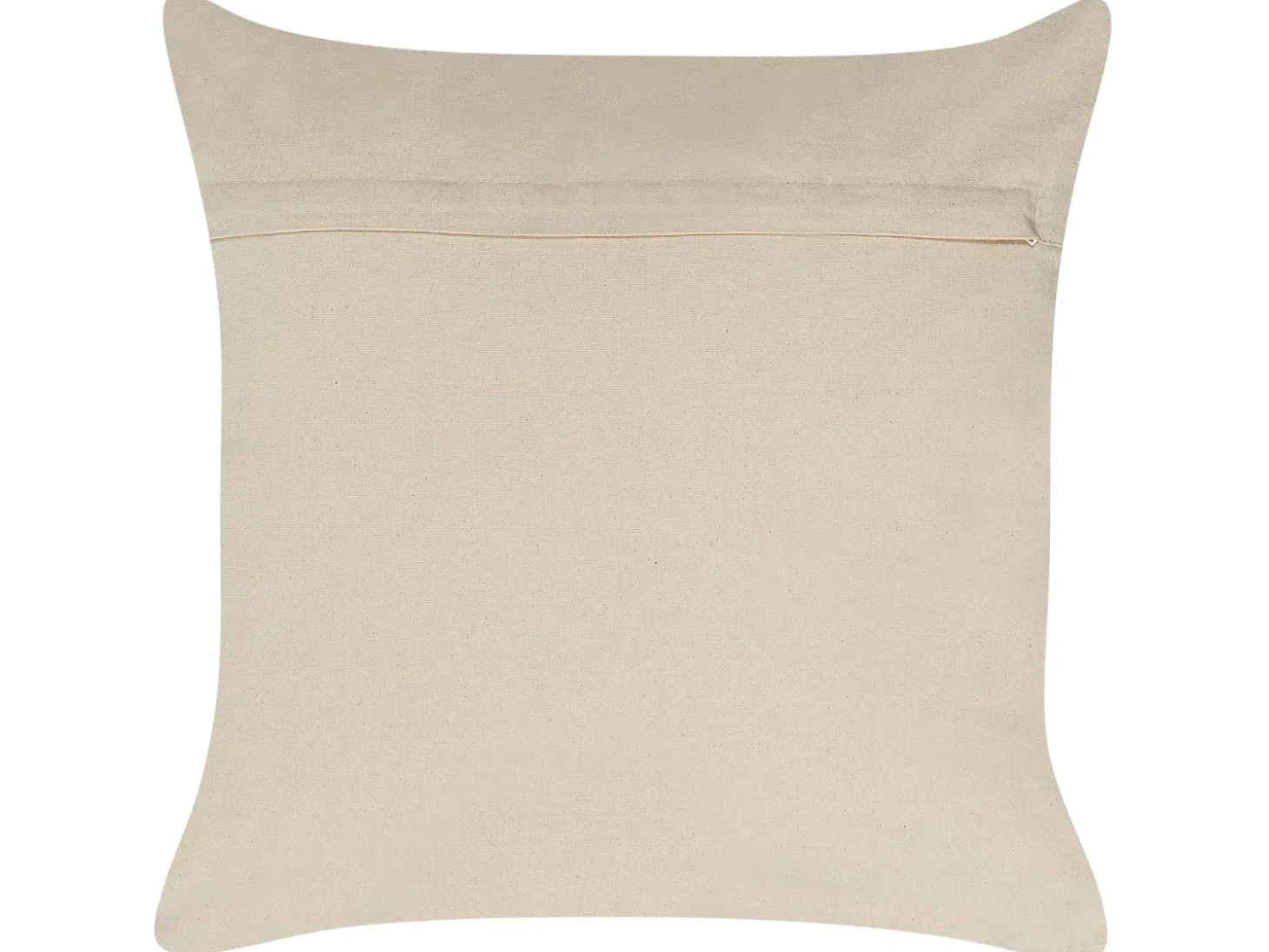 Sæt af 2 pyntepuder SAFI Bomuld 50 x 50 cm Blå Geometrisk mønster
