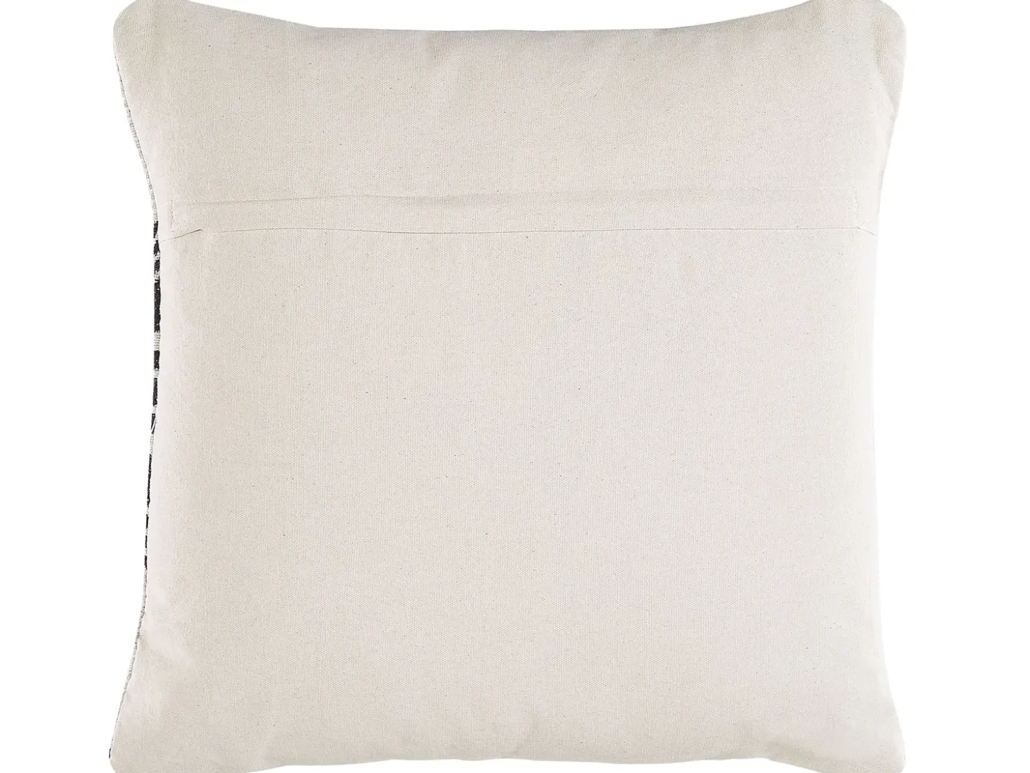Sæt af 2 pyntepuder SALIZAR Bomuld 45 x 45 cm Sort Geometrisk mønster