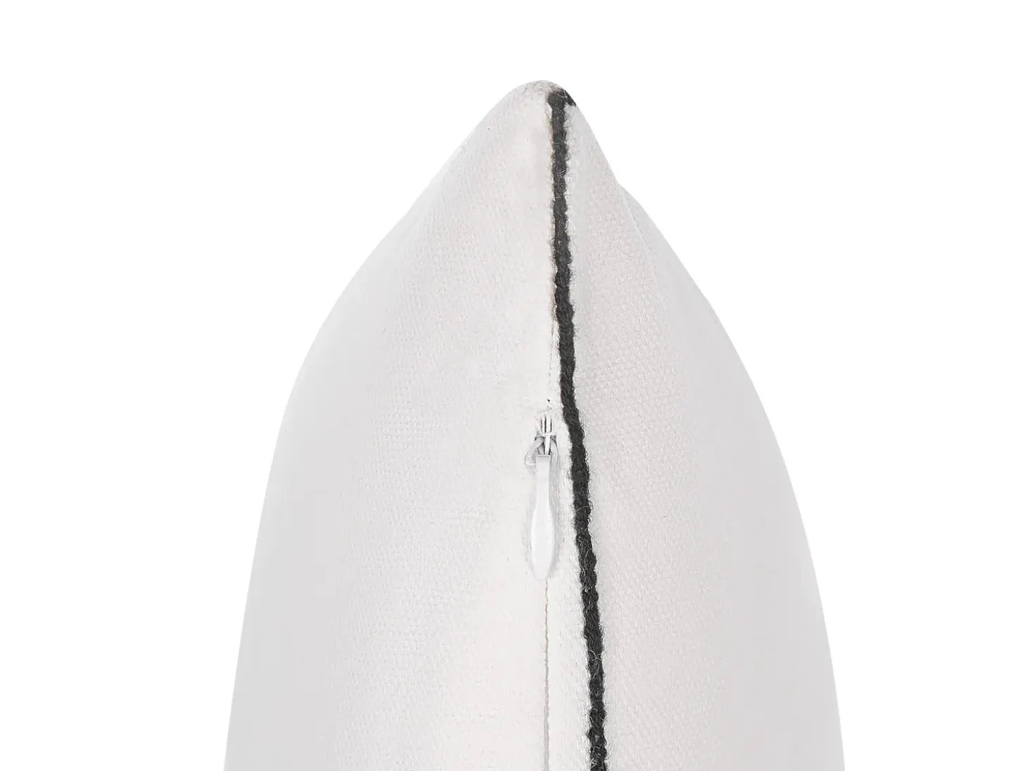 Sæt af 2 pyntepuder SHADRACK Bomuld 45 x 45 cm Hvid Julemønster