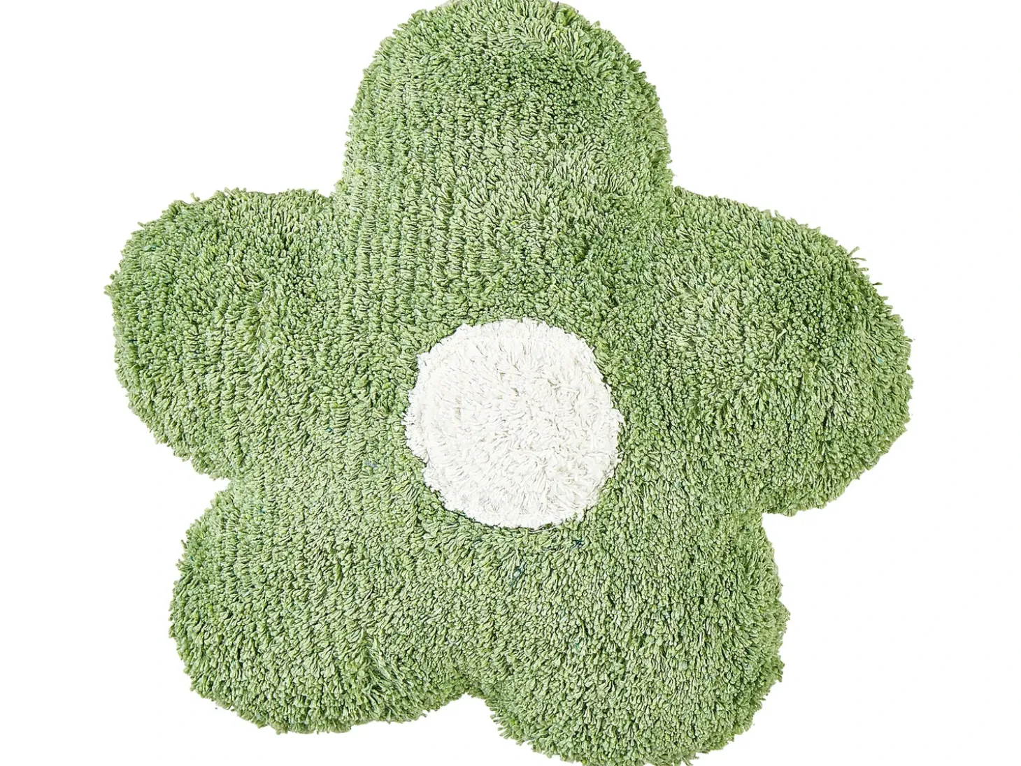 Sæt af 2 pyntepuder SORREL Bomuld 30 x 30 cm Grøn Blomst