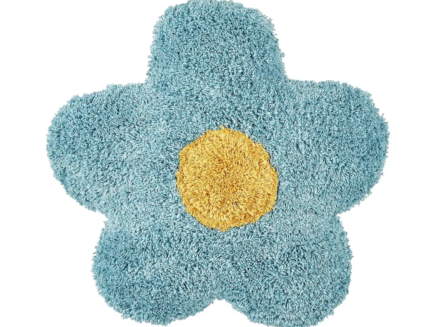 Sæt af 2 pyntepuder SORREL Bomuld 30 x 30 cm Blå Blomst