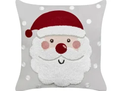 Sæt af 2 pyntepuder SWEETENER Velour 45 x 45 cm Grå