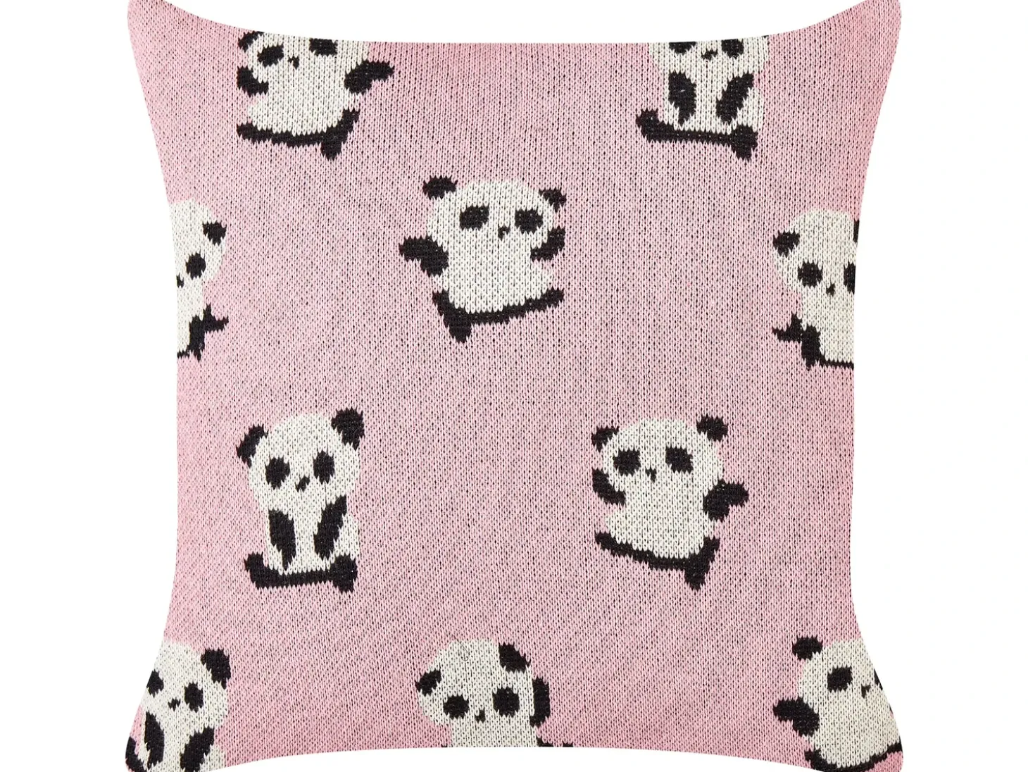 Sæt af 2 pyntepuder TALOKAN Bomuld 45 x 45 cm Lyserød