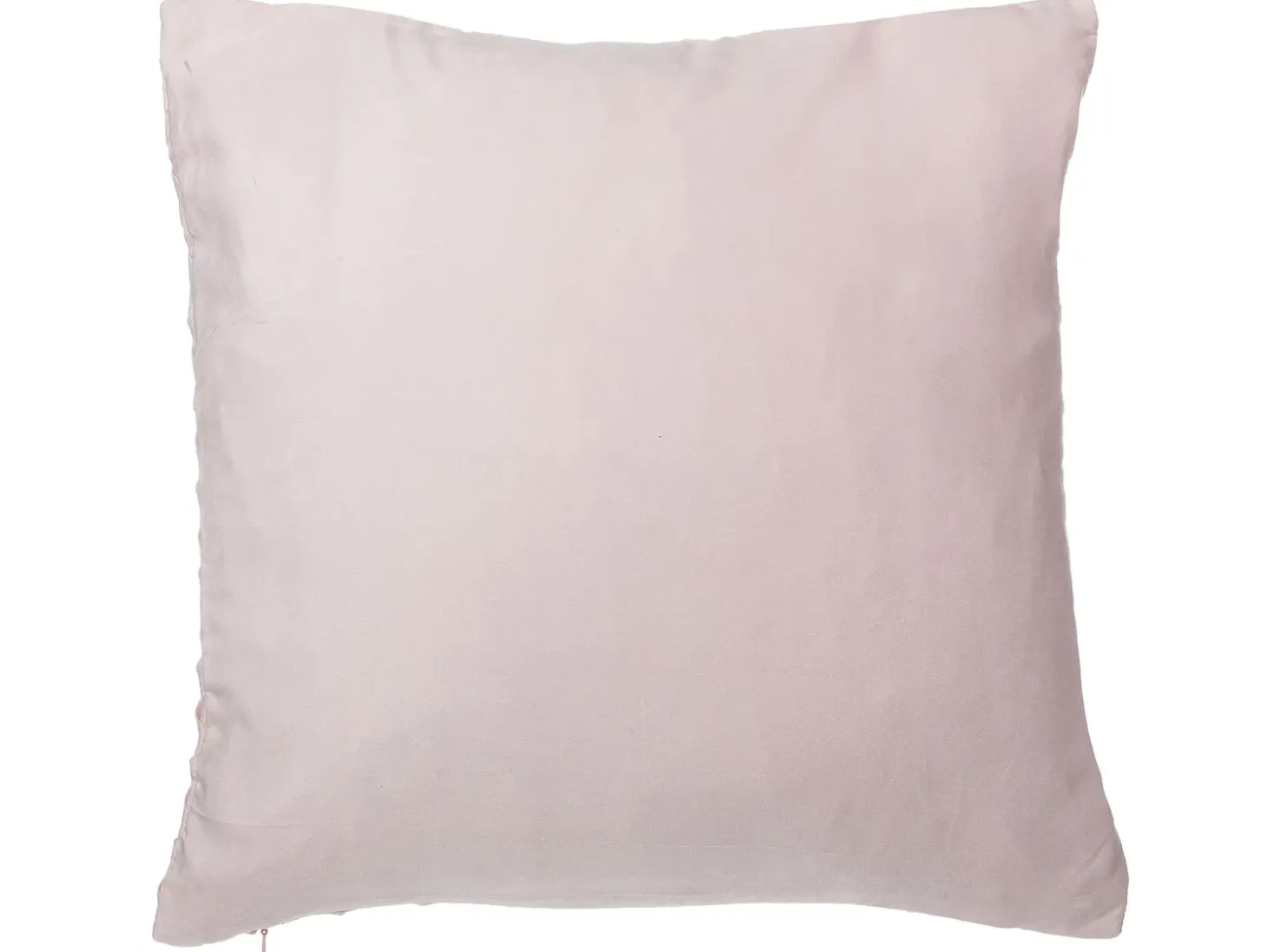 Sæt af 2 pyntepuder TITHONIA 45 x 45 cm Lyserød Chevronmønster