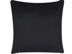 Sæt af 2 pyntepuder TOADFLAX Velour 45 x 45 cm Grøn Sort Plante mønster