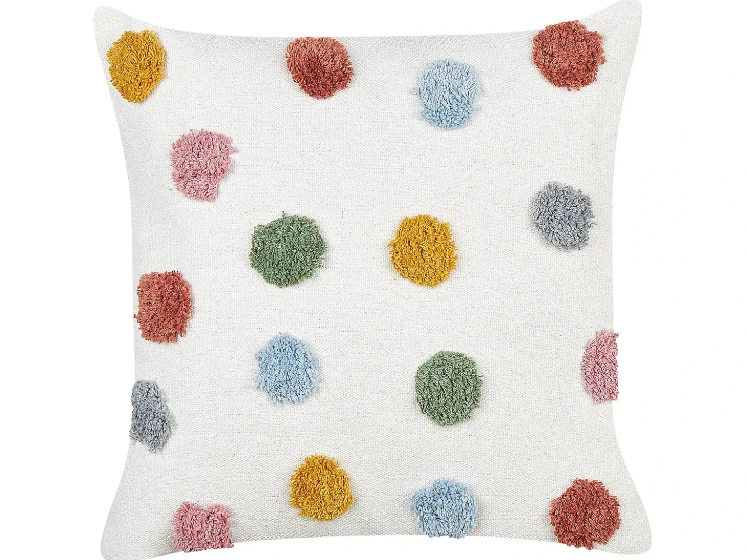 Sæt af 2 pyntepuder WALLFLOWER Bomuld 45 x 45 cm Hvid