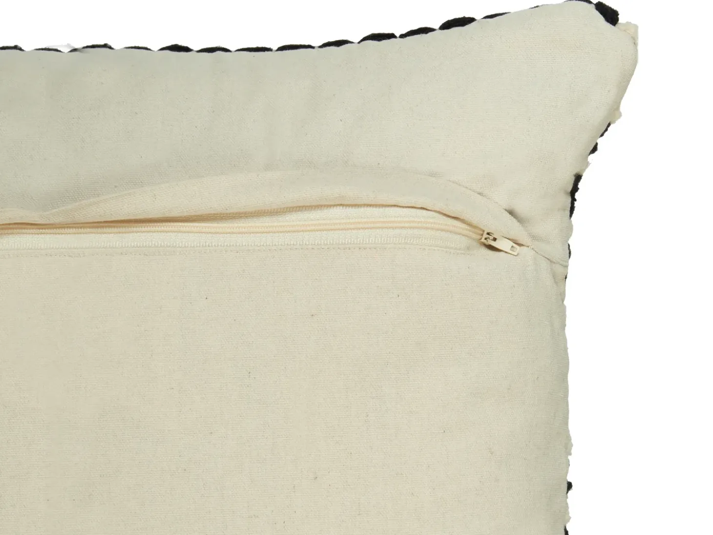 Sæt af 2 pyntepuder YONCALI Bomuld 45 x 45 cm Sort Ternet mønster