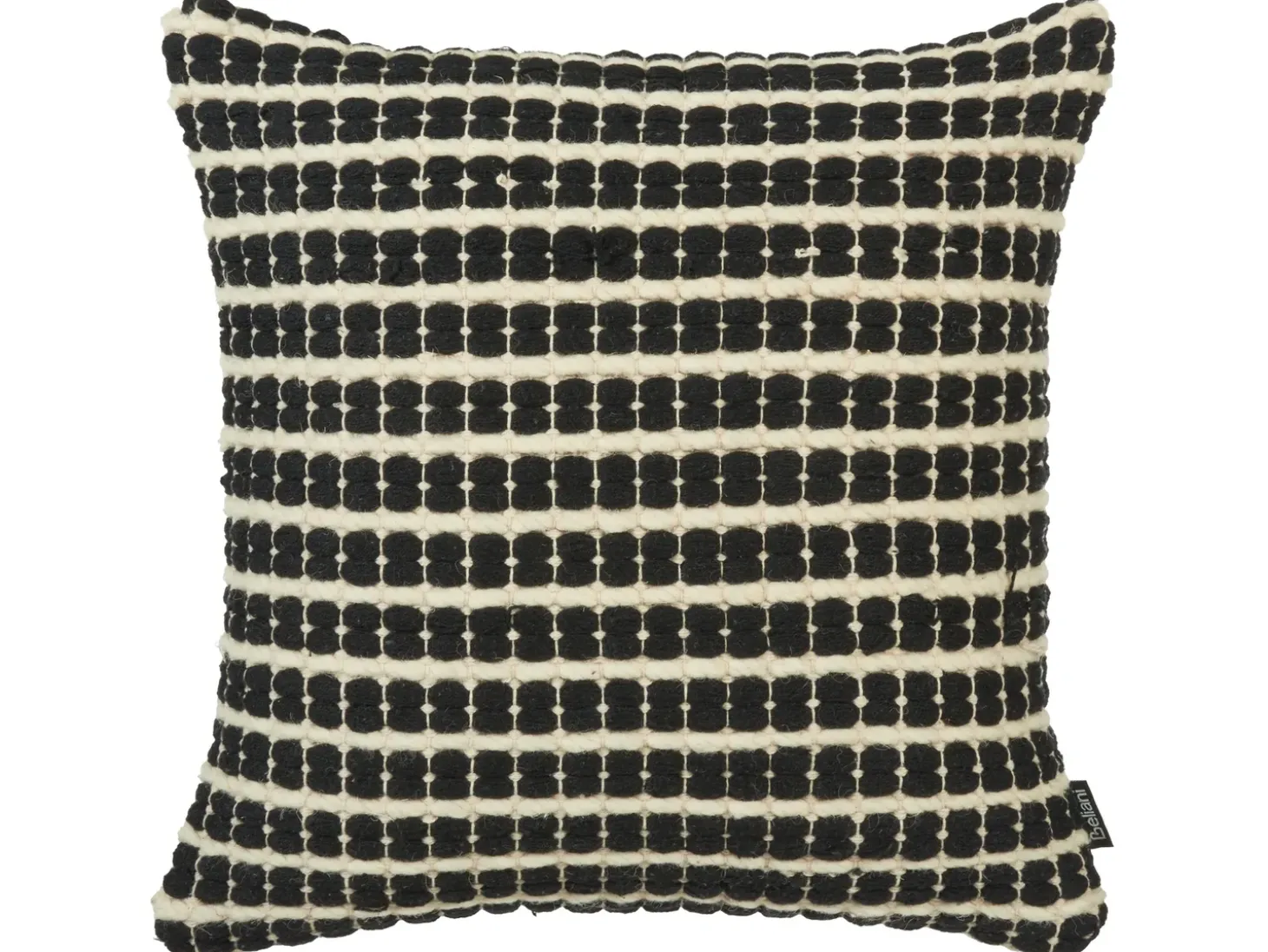 Sæt af 2 pyntepuder YONCALI Bomuld 45 x 45 cm Sort Ternet mønster