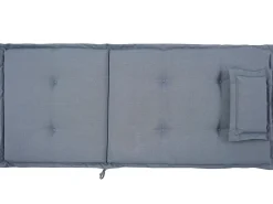 Sæt af 2 ryg-/siddehynder JAVA/AMANTEA 50 x 70 cm Blå