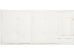 Sæt af 6 ryg-/siddehynder JAVA/AMANTEA 50 x 70 cm Cremehvid