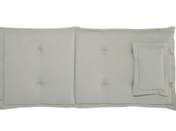 Sæt af 6 ryg-/siddehynder JAVA/AMANTEA 50 x 70 cm Brungrå