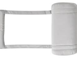 Sæt af 2 ryg-/siddehynder JAVA/AMANTEA PREMIUM 50 x 71 cm Lysegrå