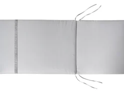 Sæt af 2 ryg-/siddehynder JAVA/AMANTEA PREMIUM 50 x 71 cm Lysegrå