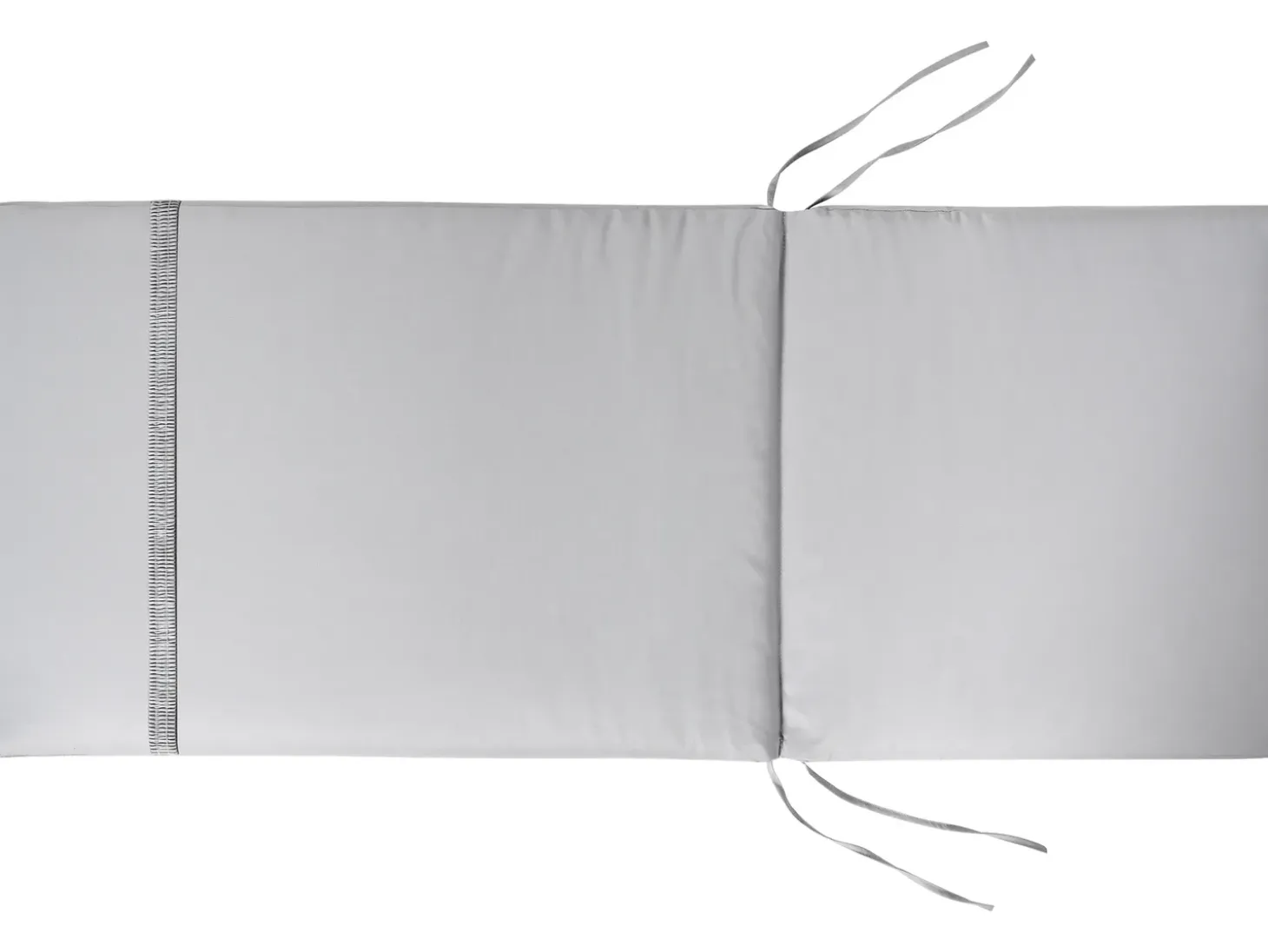 Sæt af 2 ryg-/siddehynder JAVA/AMANTEA PREMIUM 50 x 71 cm Lysegrå