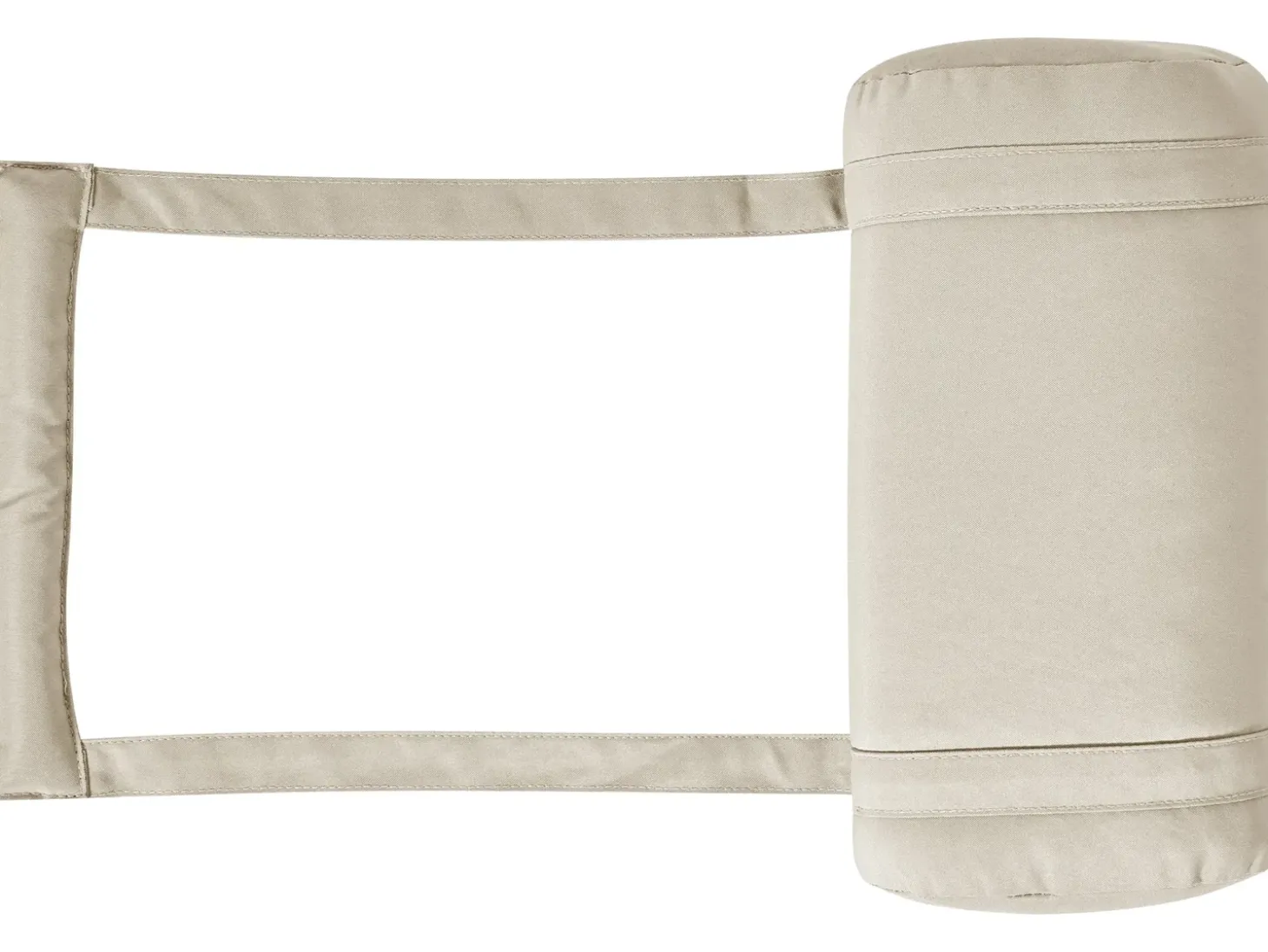 Sæt af 2 ryg-/siddehynder JAVA/AMANTEA PREMIUM 50 x 71 cm Brungrå