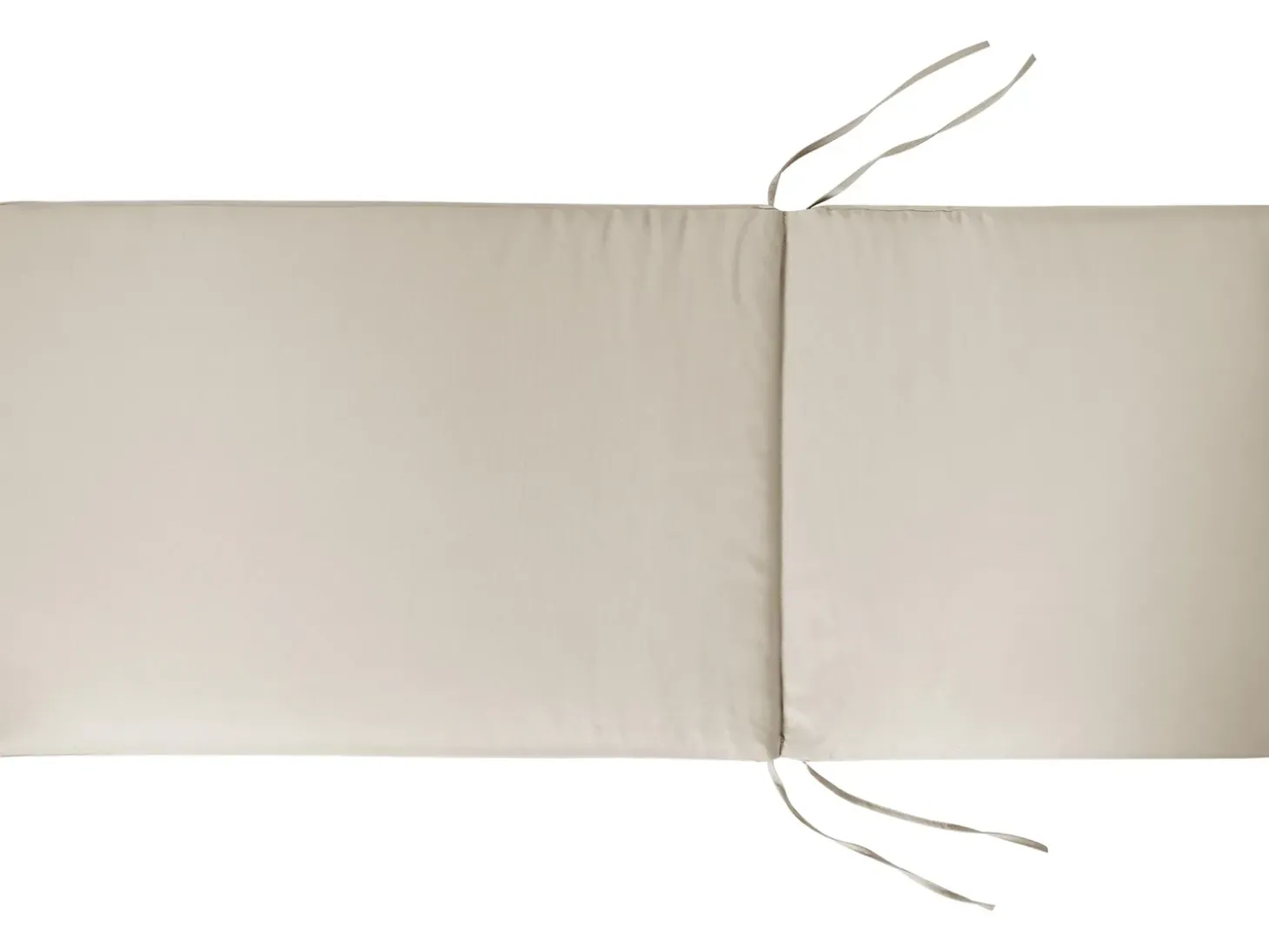 Sæt af 2 ryg-/siddehynder JAVA/AMANTEA PREMIUM 50 x 71 cm Brungrå