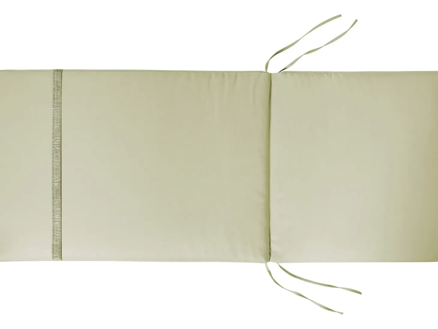 Sæt af 6 ryg-/siddehynder JAVA/AMANTEA PREMIUM 50 x 71 cm Grøn