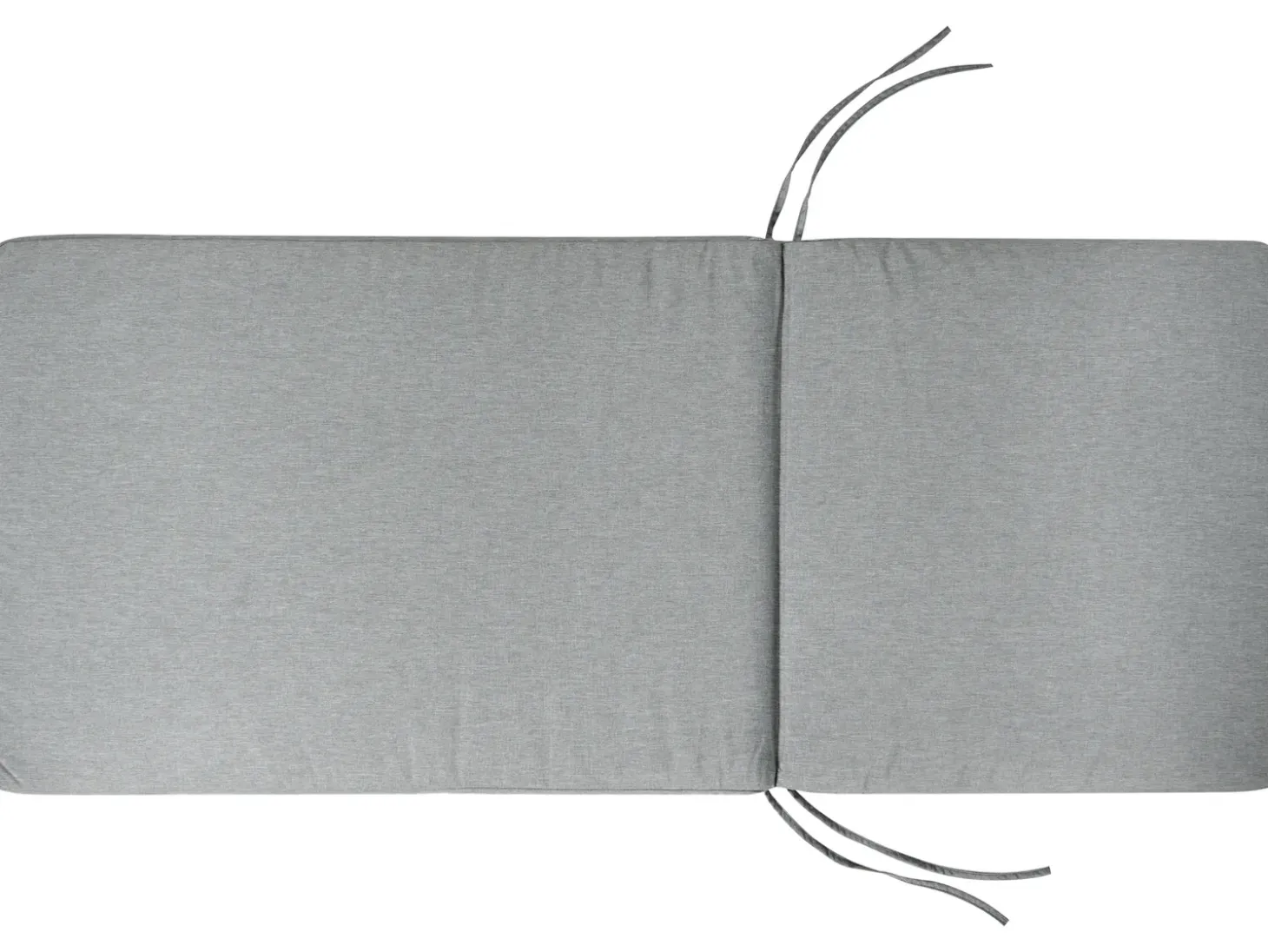 Sæt af 2 ryg-/siddehynder JAVA/AMANTEA PREMIUM 50 x 71 cm Grå melange