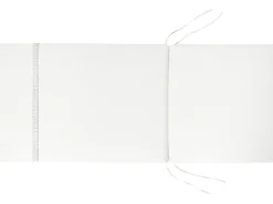 Sæt af 2 ryg-/siddehynder JAVA/AMANTEA PREMIUM 50 x 71 cm Cremehvid