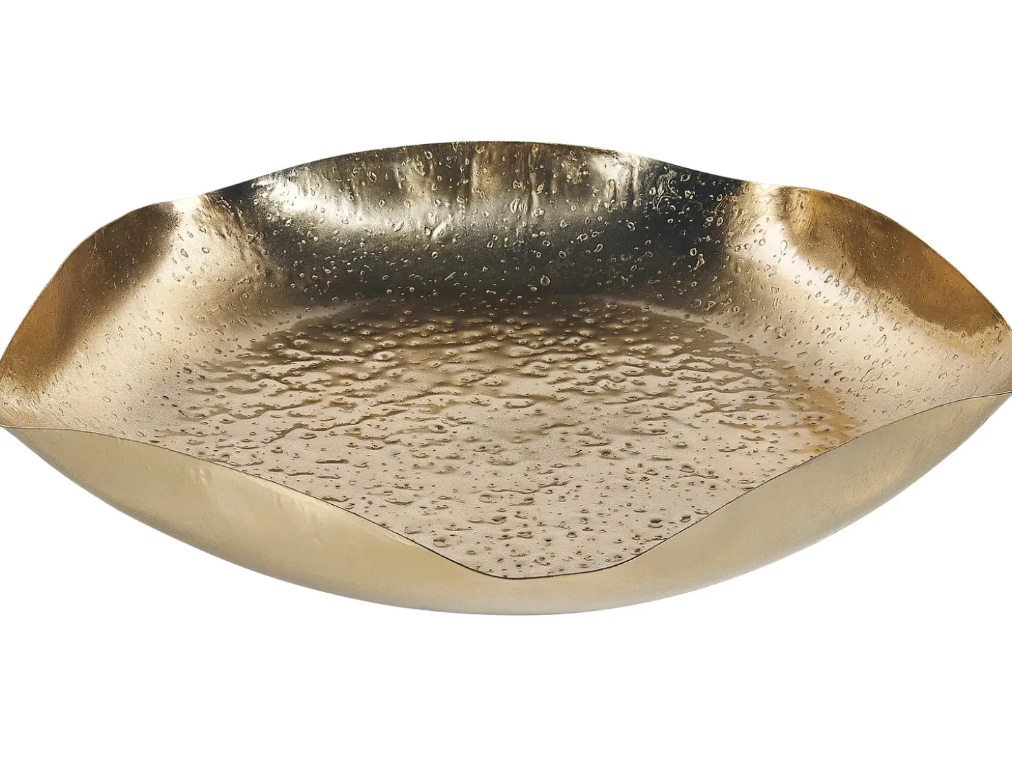 Sæt af 3 smykkeskåle UJUNG Metal Guld
