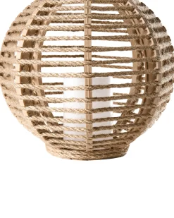 Sæt af 2 Solcelledrevne lanterne SEBU 30 cm Naturlig