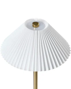 Sæt af 2 trådløse LED-bordlamper RUBA Med dæmpning Metal Guld