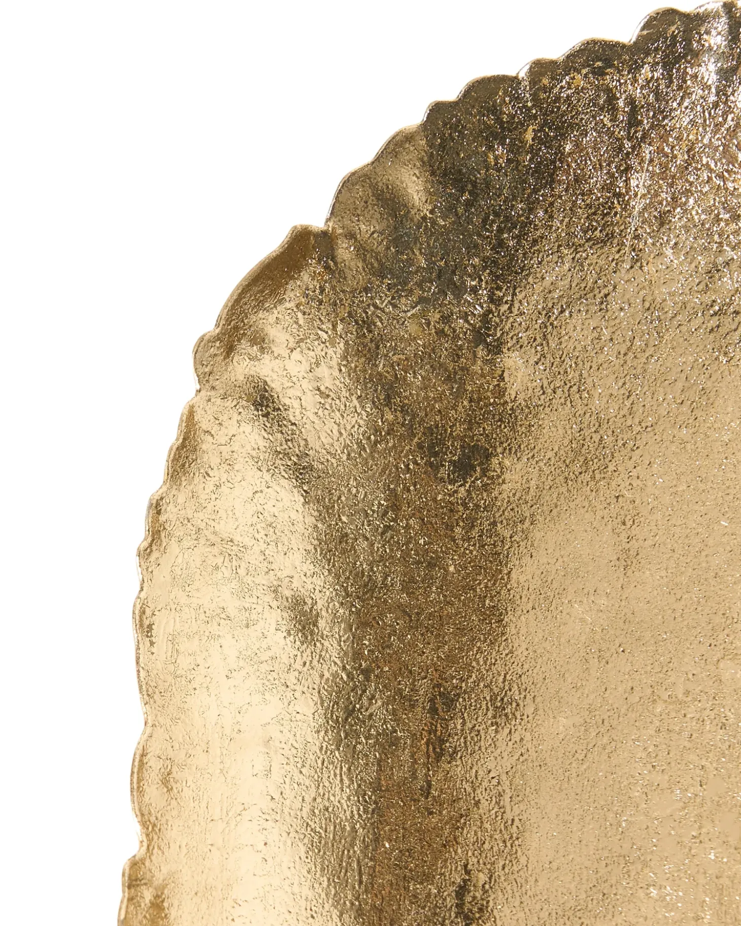 Sæt af 2 væglysestager FEIJO Metal 44 cm Guld
